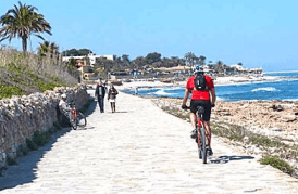 senderismo y ciclismo en Denia