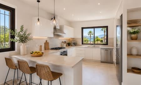 Complete modern kitchen